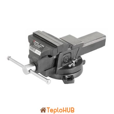 Тиски слесарные поворотные 125 мм INTERTOOL HT-0082