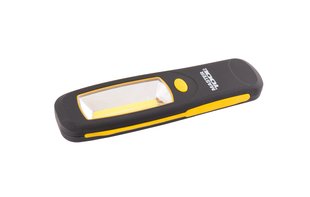 Фонарь магнитный с подвесом MASTERTOOL 210х60х28 мм COB LED 3xAA ABS 94-0807