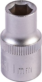 Насадка торцева 6-гранна MASTERTOOL 1/2" 11 мм CRV 78-0011