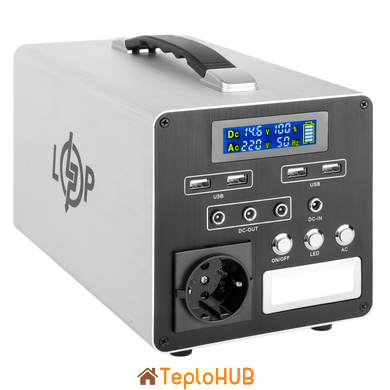 Багатофункціональна портативна зарядна станція LogicPower LP CHARGER MPPT 500 (500W, 512Wh) (LP19335)