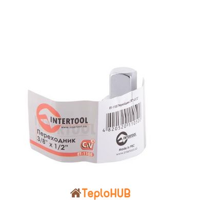 Перехідник 3/8" x 1/2", CrV INTERTOOL ET-1105