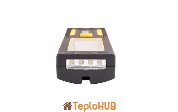 Ліхтар магнітний з підвісом MASTERTOOL 220х54х28 мм 4xLED+COB LED 3xAAA ABS 94-0808