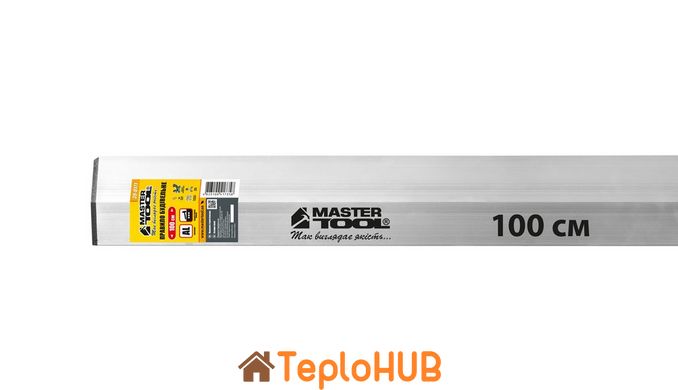 Правило трапецієподібне MASTERTOOL 100 см 39-0171