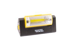 Фонарь магнитный с регулировкой наклона бокового света MASTERTOOL 125х52х52 мм 6xLED+COB LED 4xAAA 94-0809