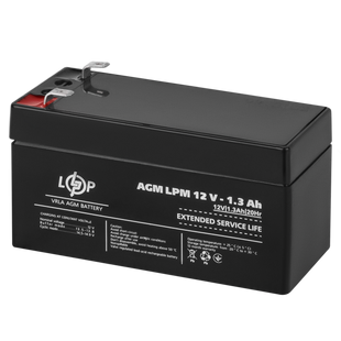 Акумулятор AGM Logic Power LPM 12V - 1.3 Ah (LP4131)