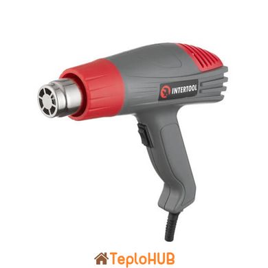 Фен технiчний 2000 Вт, 2 режими, 400-600 °С, 300-500 л/хв INTERTOOL DT-2416