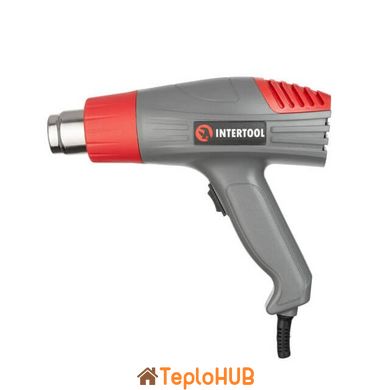 Фен технiчний 2000 Вт, 2 режими, 400-600 °С, 300-500 л/хв INTERTOOL DT-2416