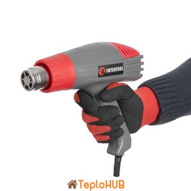 Фен технiчний 2000 Вт, 2 режими, 400-600 °С, 300-500 л/хв INTERTOOL DT-2416