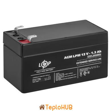 Акумулятор AGM Logic Power LPM 12V - 1.3 Ah (LP4131)