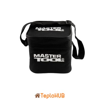 Рівень лазерний MASTERTOOL 10м ±0,2мм/м 3 гол H/V/H+V H360°/2*V360° ±3°RED/635нм клас II IP54 Li-ion/АА*3 сумка 30-1912