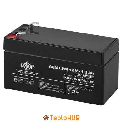 Акумулятор AGM Logic Power LPM 12V - 1.3 Ah (LP4131)