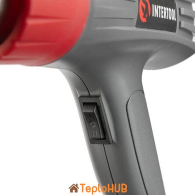 Фен технiчний 2000 Вт, 2 режими, 400-600 °С, 300-500 л/хв INTERTOOL DT-2416