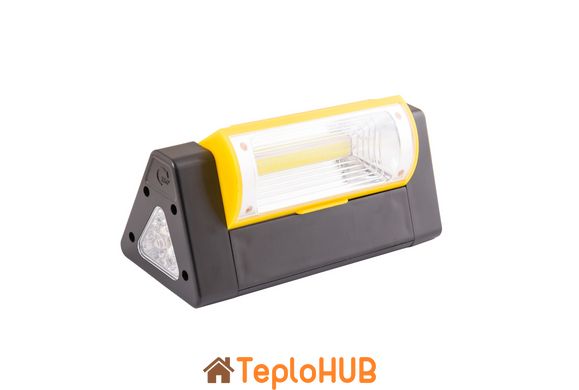 Фонарь магнитный с регулировкой наклона бокового света MASTERTOOL 125х52х52 мм 6xLED+COB LED 4xAAA 94-0809