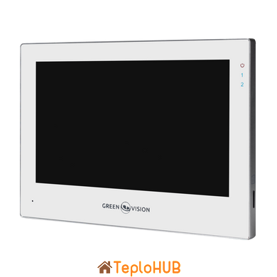 Кольоровий Wi-Fi AHD відеодомофон GreenVision GV-059-AHD-M-VD7SD White (LP19757)