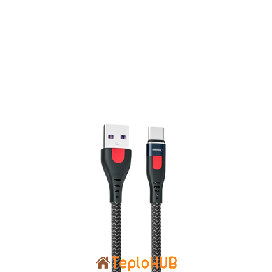 Кабель Remax Lesu Pro Aluminum Alloy USB 2.0 to Type-C 5A 1M Черный (RC-188a)