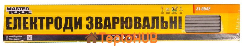 Електроди зварювальні MASTERTOOL АНО-21 Ø4.0 мм 2.5 кг 81-5542