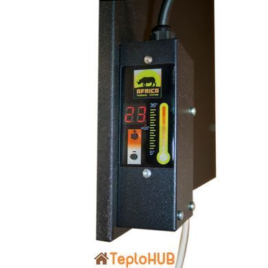 AFRICA T1000 керамічний обігрівач з терморегулятором графіт