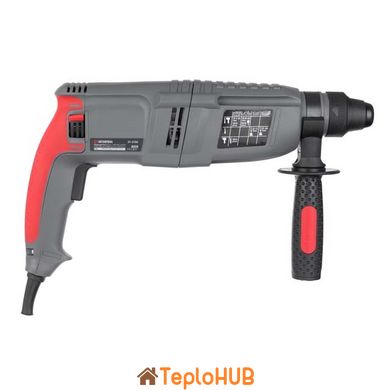 Перфоратор 850 Вт, 3.2 Дж, 0-900 об/хв, 0-4400 уд/хв, 3 режими, SDS plus INTERTOOL DT-0180