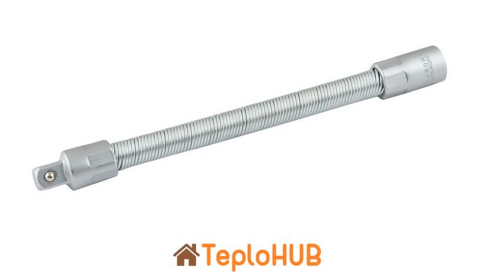 Подовжувач гнучкий MASTERTOOL 1/2" 180 мм CRV 78-0218