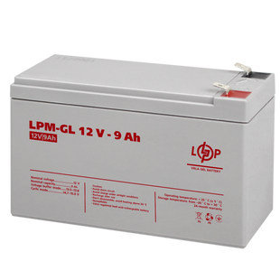 Акумулятор гелевий LogicPower LPM-GL 12V - 9 Ah (LP6563)