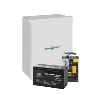 Блок бесперебойного питания в боксе с АКБ GreenVision GV-007-UPS-A-1203-8A-9Ah (LP29630)