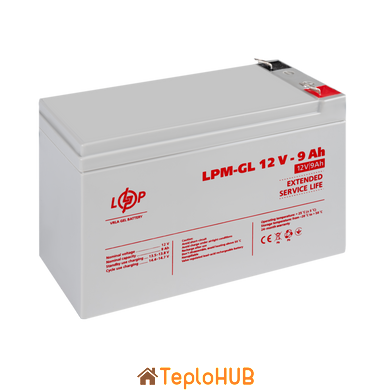 Акумулятор гелевий LogicPower LPM-GL 12V - 9 Ah (LP6563)