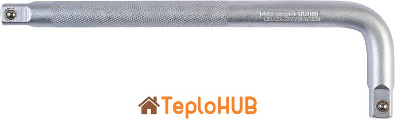 Вороток L-подібний MASTERTOOL 1/2" 280 мм CRV 78-0228