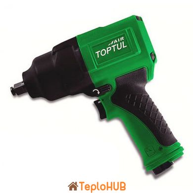 Пневмогайковерт професійний TOPTUL 1/2" 1085N/m 8000об/хв KAAJ1680