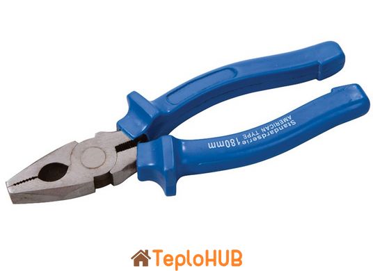 Плоскогубцы MASTERTOOL American type 180 мм C45/HRC 44~48 22-0180