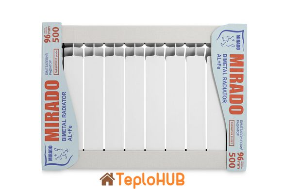 Mirado 500/96 радіатор біметалічний
