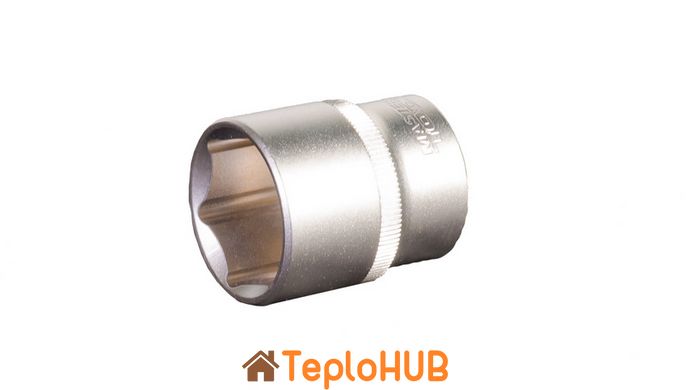 Насадка торцева 6-гранна MASTERTOOL 1/2" 27 мм CRV 78-0027