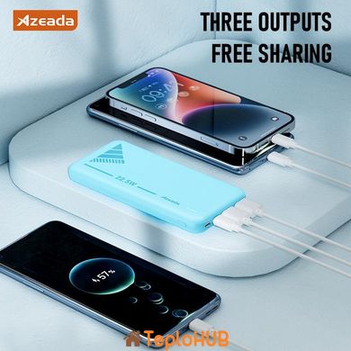 Універсальна мобільна батарея Proda AZEADA Chuangnon AZ-P06 10000 mAh 22.5W fast charging, чорний