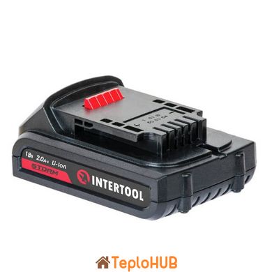 Акумулятор Li-Ion 18 В, 2.0 Аг для дриля-шурупокрута WT-0328/WT-0331 INTERTOOL WT-0332