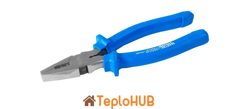 Плоскогубці MASTERTOOL American type 160 мм C45/HRC 44~48 22-0160