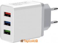 Зарядний пристрій XoKo WC-310 3A USB White