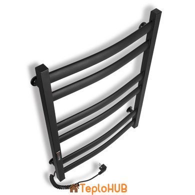 Полотенцесушитель черный ERAFLYME EF 700 L