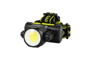 Фонарь налобный двухсторонний WERTVOLL 4 режима СREE LED/COB LED IP44 Li-ion 1200 mAh/t 8000 K/130 lum ABS 75х79х38 мм RX-8012