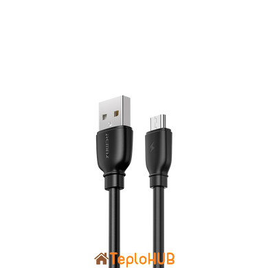 Кабель Remax Suji Pro USB 2.0 to microUSB 2.4A 1M Черный (RC-138m-b)