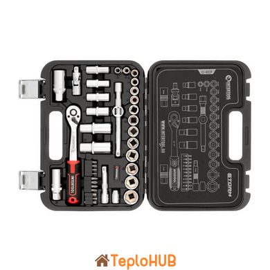 Набор инструментов 3/8", 39 ед., Cr-V STORM INTERTOOL ET-8039
