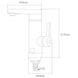 Кран-водонагрівач проточний HZ 3.0кВт 0.4-5бар для кухні гусак прямий на гайці (W) AQUATICA (HZ-6B243W) HZ-6B243W фото 2