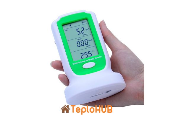 Аналізатор повітря (PM2,5;PM10,HCHO, 0-50 °C) BENETECH GM8804