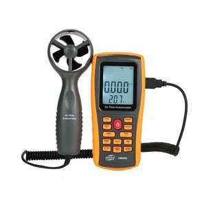 Анемометр-термометр USB 0,3-45 м/с, 0-45 °C BENETECH GM8902