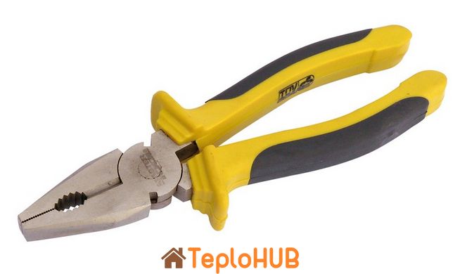 Пасатижі MASTERTOOL 180 мм C55/HRC 45~50 23-0180