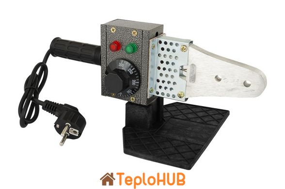 Паяльник для пластикових труб MASTERTOOL 20-32 мм 800 Вт/220 V/50 Hz 0-300°С IP44 LED-індикація пластиковий кейс ППТ800