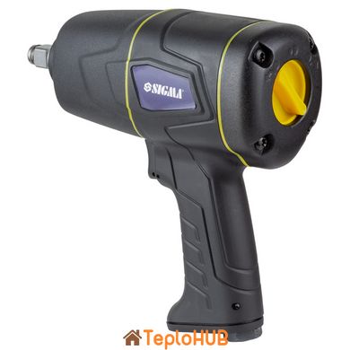 Гайковерт пневматичний 1/2" 850нм 7000об/хв 142л/хв 8бар Profi SIGMA (6712071)