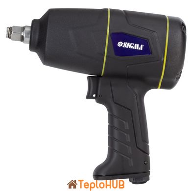 Гайковерт пневматичний 1/2" 850нм 7000об/хв 142л/хв 8бар Profi SIGMA (6712071)