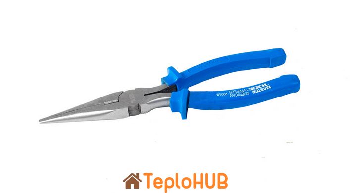 Щипцы прямые MASTERTOOL American type 180 мм C45/HRC 44~48 22-2180