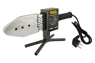 Паяльник для пластикових труб MASTERTOOL 20-63 мм 1500 Вт/220 V/50 Hz 0-300°С IP44 LED-індикація металевий кейс ППТ1500