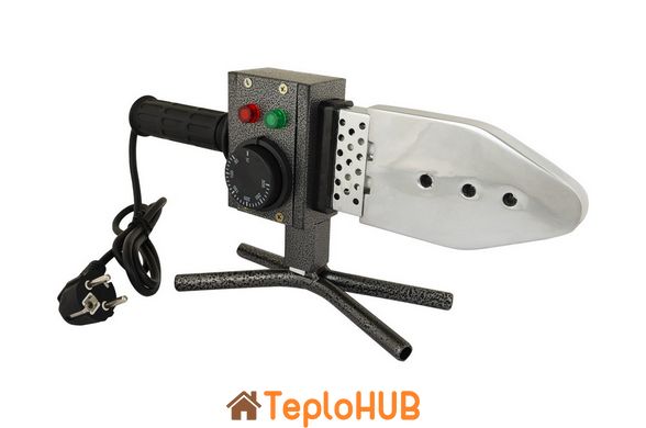 Паяльник для пластикових труб MASTERTOOL 20-63 мм 1500 Вт/220 V/50 Hz 0-300°С IP44 LED-індикація металевий кейс ППТ1500