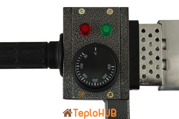 Паяльник для пластикових труб MASTERTOOL 20-63 мм 1500 Вт/220 V/50 Hz 0-300°С IP44 LED-індикація металевий кейс ППТ1500